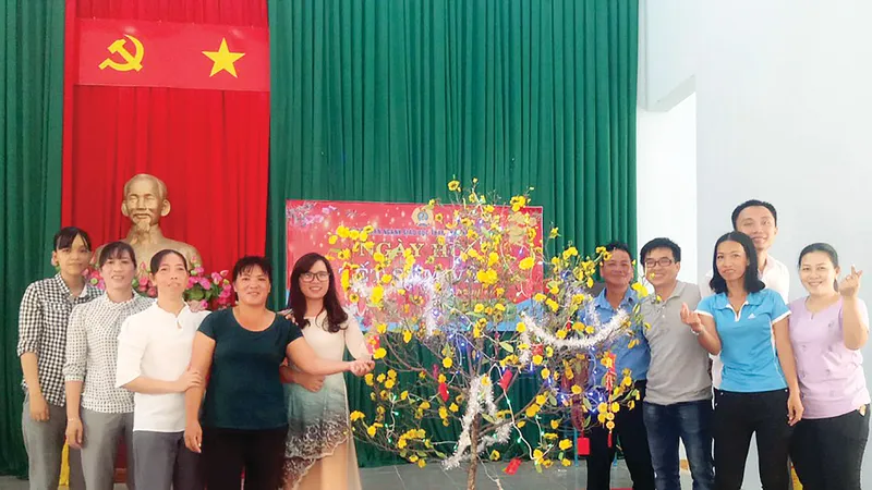 Xuân về trên đảo Thạnh An