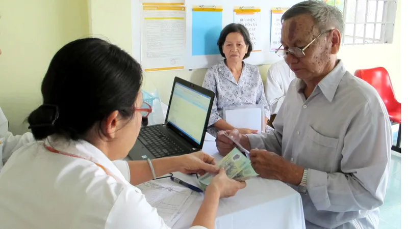 Lương hưu chỉ bằng công nhân học việc