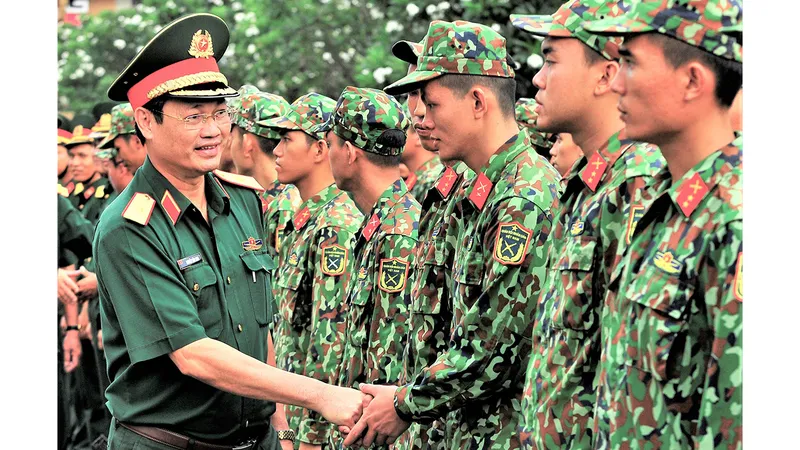 Xây dựng nền quốc phòng toàn dân vững mạnh, khu vực phòng thủ vững chắc
