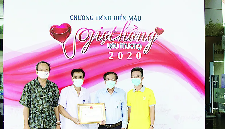 Giọt hồng yêu thương 2020 - lần 2 thu được 123 đơn vị máu