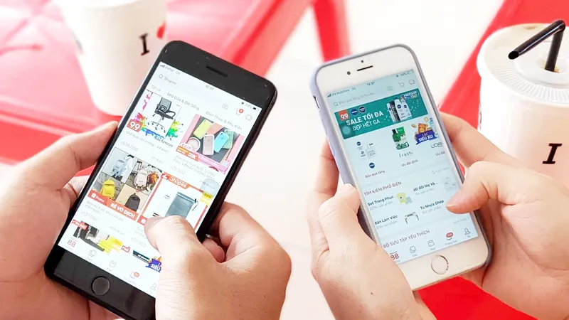 Mua hàng qua mạng: Từ vàng xuống… cám