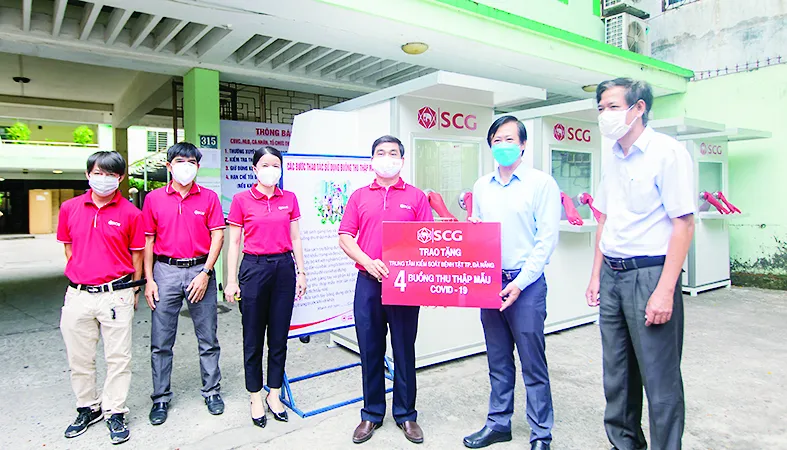 Công ty vật liệu xây dựng xi măng SCG Việt Nam tặng Đà Nẵng 4 phòng áp lực dương kháng khuẩn 
