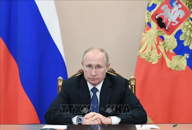 Tổng thống Nga Vladimir Putin. Ảnh: AFP/TTXVN