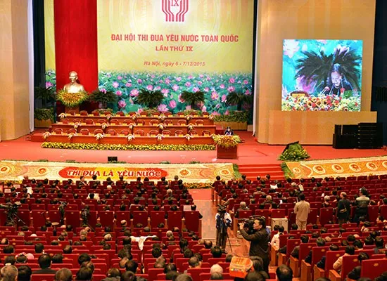 Tôn vinh tinh thần thi đua yêu nước