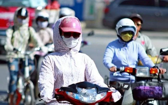 Nắng nóng trên diện rộng