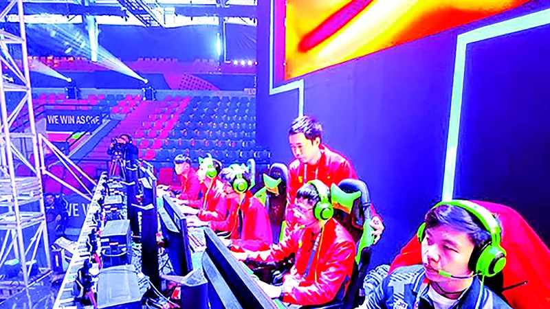Đội tuyển E-sports Việt Nam sẽ thi đấu đa dạng các nội dung tại SEA Games 31. Ảnh: P.MINH