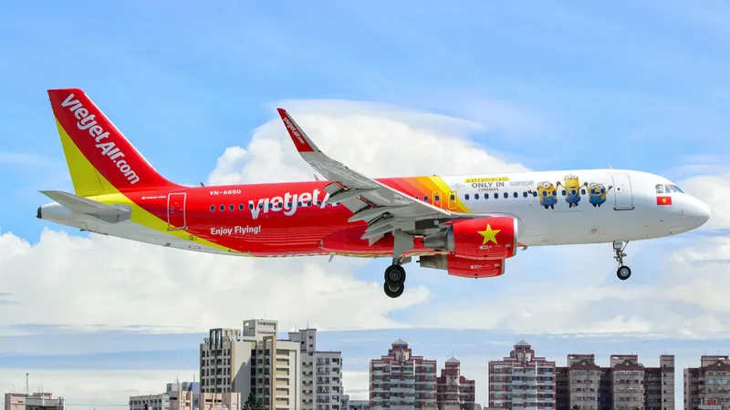 Bay chất muôn nơi, an toàn, vui vẻ cùng Vietjet 
