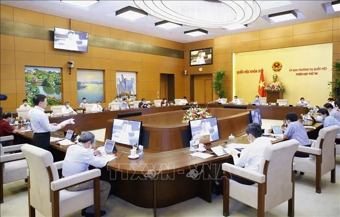 Hôm nay, khai mạc phiên họp thứ 57 của UBTV Quốc hội
