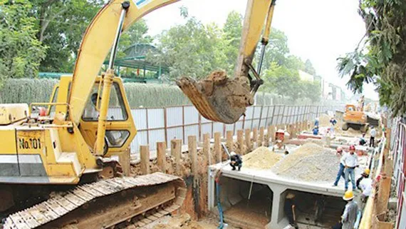 Nhiều dự án thoát nước thi công xuyên dịch Covid-19