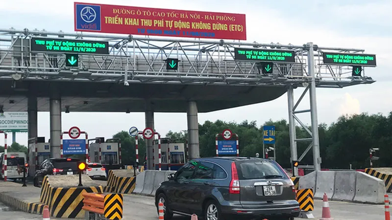 Thí điểm thu phí không dừng trên một số tuyến cao tốc