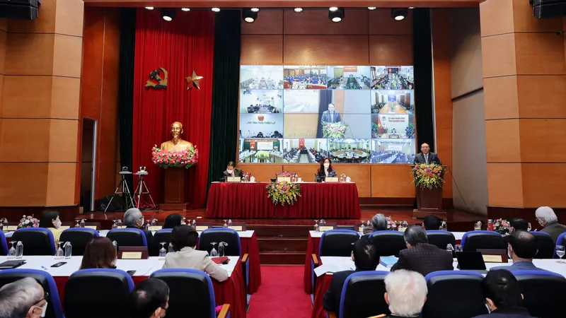 Quang cảnh hội nghị. Ảnh: VOV