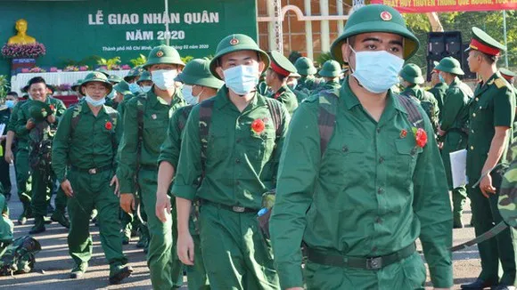 Không tuyển người mắc, nghi mắc Covid-19 nhập ngũ