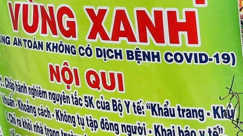 Vùng xanh vẫn còn rào chắn