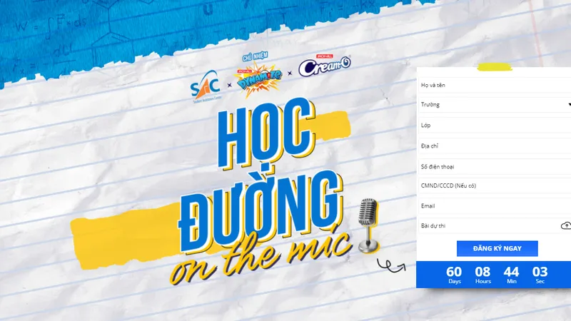 Cuộc thi “Học đường On the Mic” năm 2022