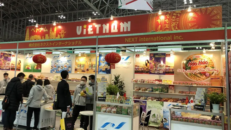 Nhiều sản phẩm Việt Nam được trưng bày tại Triển lãm Foodex Japan 2022