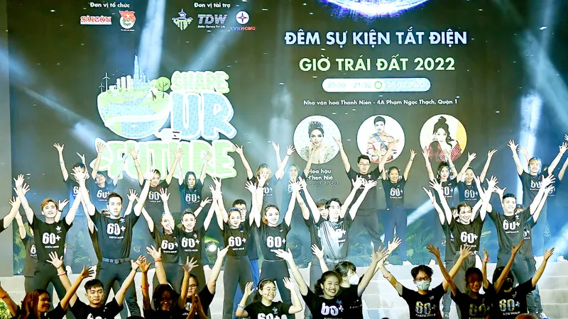 Báo SGGP và Thành đoàn TPHCM hưởng ứng Chiến dịch Giờ Trái đất 2022: Kiến tạo tương lai của chúng ta