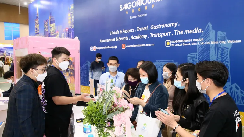  Hội chợ Du lịch quốc tế Việt Nam 2022 tạo được sức hút mới với du khách