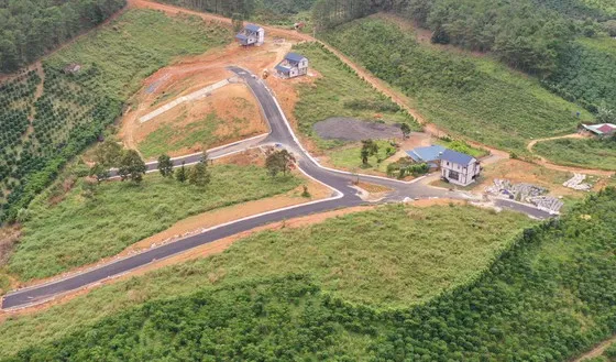 Lâm Đồng: Nhiều trường hợp hiến đất làm đường để phân lô, tách thửa