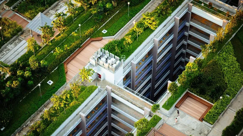 Trang trại đô thị công nghệ cao ở Singapore. Ảnh: Govinsider