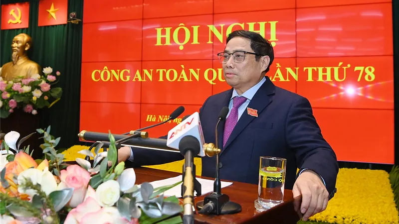 Thủ tướng: Bộ Công an là điểm sáng về chuyển đổi số 