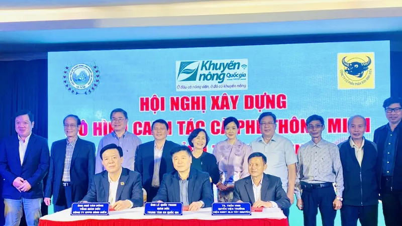 Các đơn vị cùng ký kết hợp tác "canh tác cà phê thông minh" cho 5 tỉnh Tây Nguyên