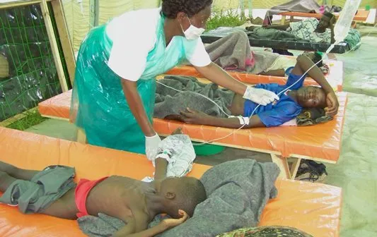Kể từ khi dịch tả bùng phát trong tháng 3-2022, Malawi đã ghi nhận tổng cộng gần 18.000 ca mắc bệnh và gần 600 ca tử vong. Ảnh: malawi24.com
