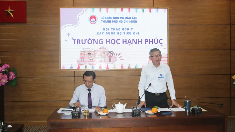 TPHCM: Hoàn thiện các tiêu chí xây dựng "Trường học hạnh phúc"