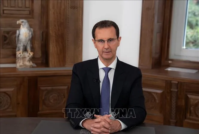 Tổng thống Syria Bashar al-Assad. Ảnh: AFP/TTXVN