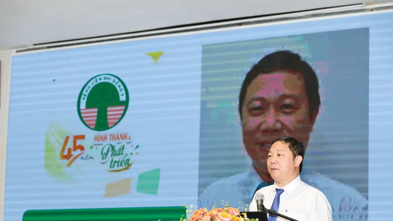 Phó Chủ tịch UBND TPHCM Dương Anh Đức phát biểu tại lễ kỷ niệm