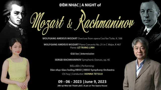 Trình diễn nhạc Mozart và Rachmaninov