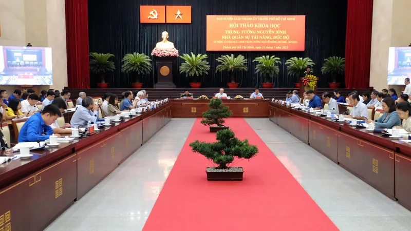 TPHCM tổ chức hội thảo khoa học về vị Trung tướng đầu tiên của Quân đội Nhân dân Việt Nam Nguyễn Bình