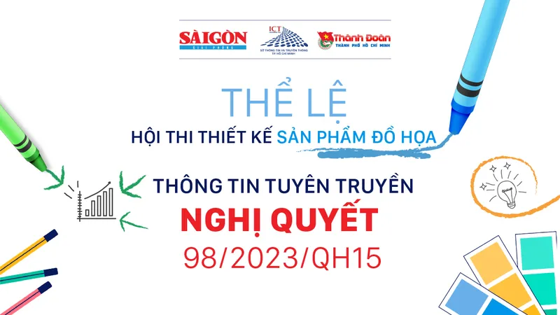 Thể lệ Hội thi Thiết kế sản phẩm đồ họa thông tin tuyên truyền Nghị quyết 98