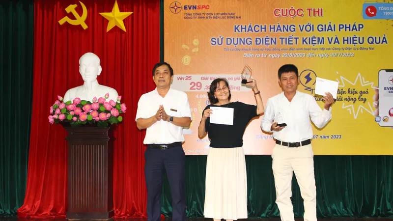 Điện lực Đồng Nai trao 25 giải thưởng cho khách hàng tiết kiệm điện 