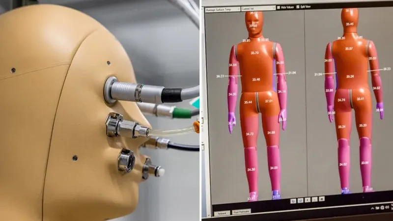 Các nhà khoa học thực hiện thí nghiệm với robot ANDI
