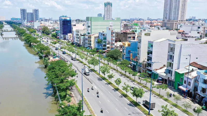 Tầm nhìn đô thị ven sông, hướng biển