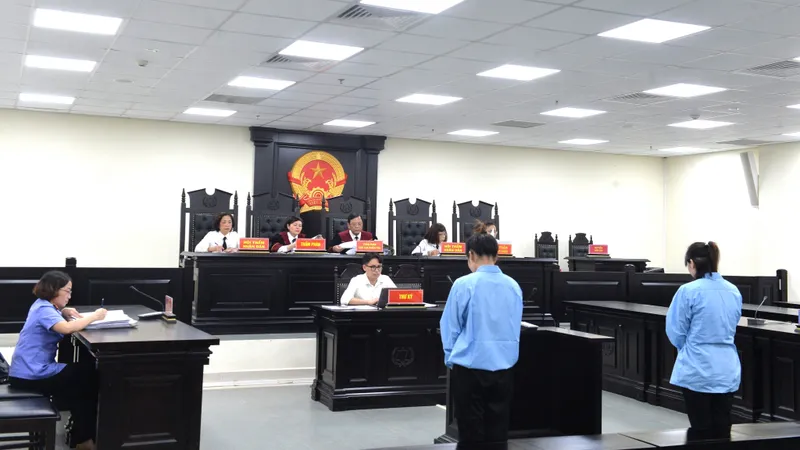 Xét xử 2 bảo mẫu hành hạ bé trai ở Hà Nội