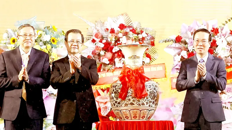 Long trọng kỷ niệm 135 năm Ngày sinh Chủ tịch Tôn Đức Thắng