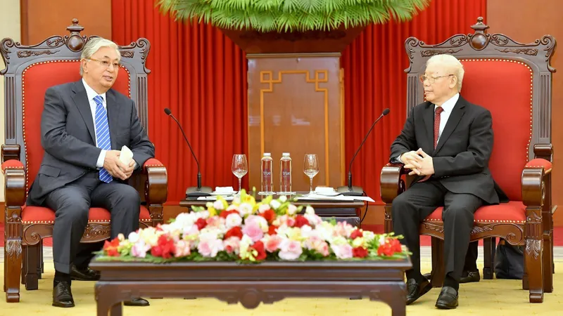 Khẳng định mối quan hệ hữu nghị truyền thống tốt đẹp giữa Việt Nam và Kazakhstan