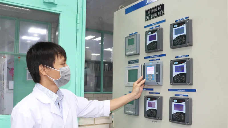 Đảm bảo cung cấp nước sạch, an toàn