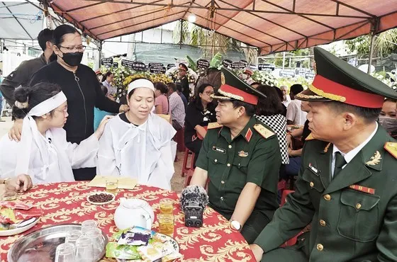Thực hiện tốt nhất các chính sách đối với gia đình trung tá hy sinh khi cứu người