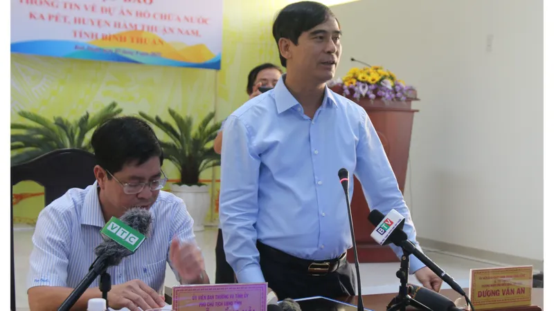 Bình Thuận thông tin vụ chuyển đổi hơn 600ha rừng làm hồ thủy lợi Ka Pét