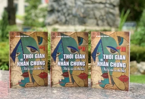 Bộ sách "Thời gian và nhân chứng". Ảnh: dangcongsan.vn