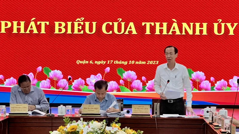 Quan tâm giải quyết vấn đề cải tạo chung cư cũ, chỉnh trang đô thị ở quận 6