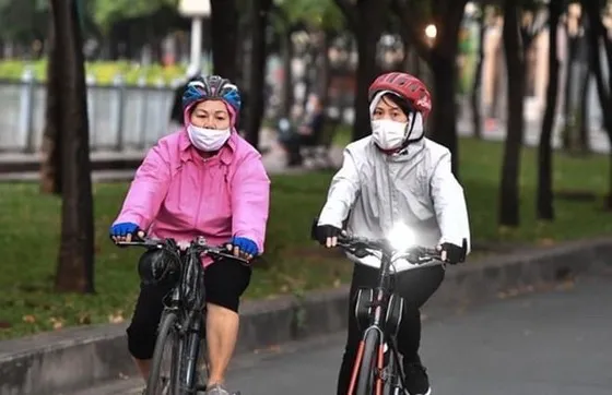 Không khí lạnh tràn về phía Bắc
