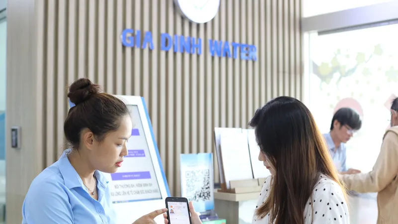Cấp định mức nước từ mã định danh