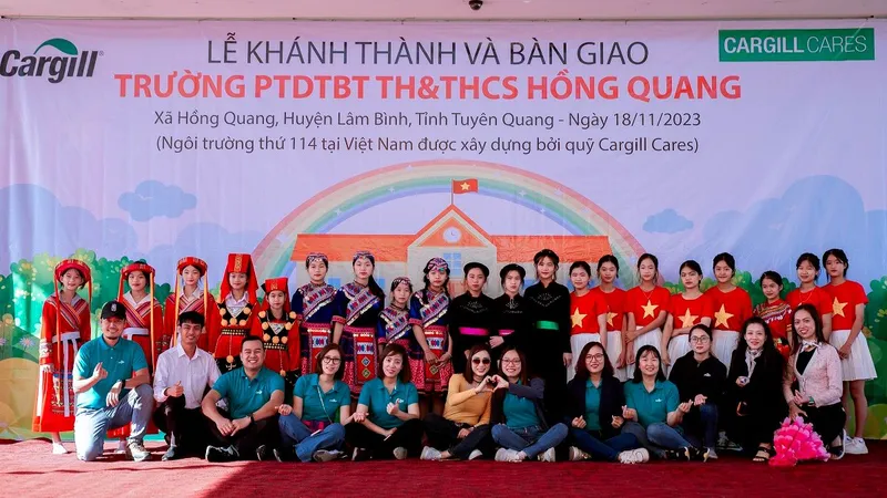 Thêm 3 điểm trường mới được bàn giao tại Thanh Hóa, Lào Cai, Tuyên Quang