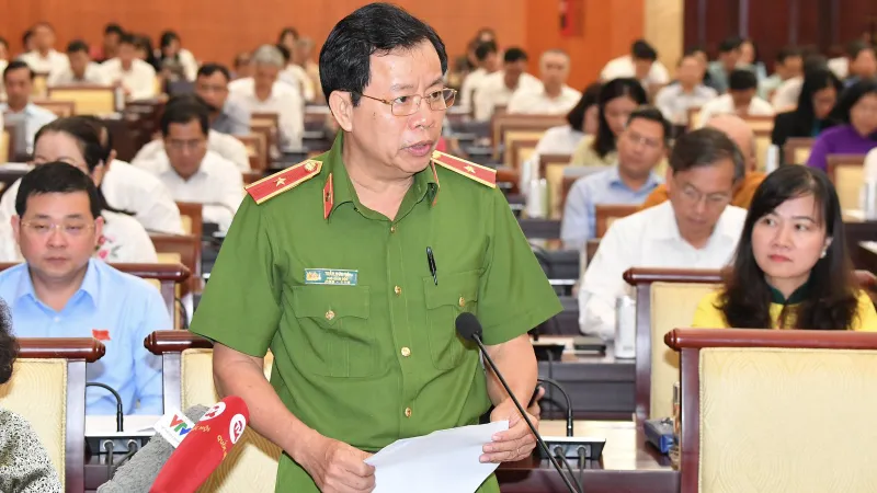 Phó Giám đốc Công an TPHCM Trần Đức Tài: Không sử dụng chung dụng cụ thổi nồng độ cồn