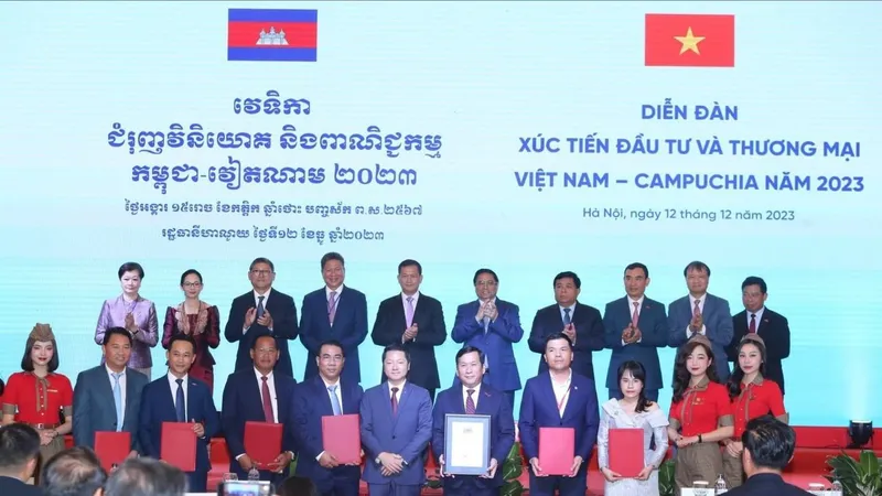 Vietjet khai trương đường bay thẳng Hà Nội - Siem Reap nhân chuyến thăm Việt Nam của Thủ tướng Campuchia Hun Manet