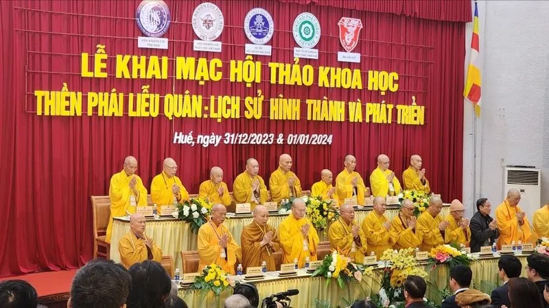 Khai mạc Hội thảo khoa học "Thiền phái Liễu Quán: Lịch sử hình thành và phát triển"