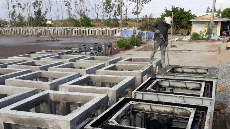 Làm “khu cư trú” trên biển cho cá